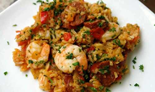 Riz crevettes et chorizo au cookeo - un délicieux plat avec le cookeo.