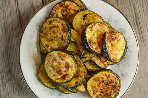 Rondelles de courgettes au four - pour accompagner vos plats,