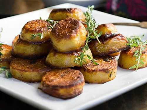 Rondelles de pommes de terre au four - pour accompagner votre repas