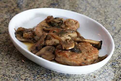 Rôti de porc aux champignons cookeo - recette cookeo facile.