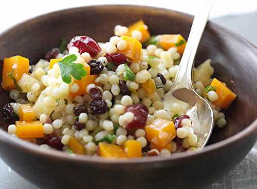 Salade de couscous - une délicieuse entrée pour votre plat.