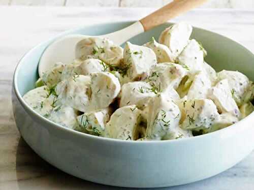 Salade de pommes de terre à l'aneth - une entrée pour tous vos repas.