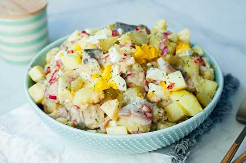 Salade de pommes de terre aux harengs - pour votre entrée de plat