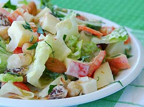 Salade legumes sauce thermomix - faites cette entrée avec votre thermomix.