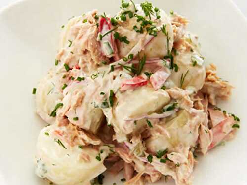 Salade pommes de terre thon cookeo - une délicieuse entrée pour vous.