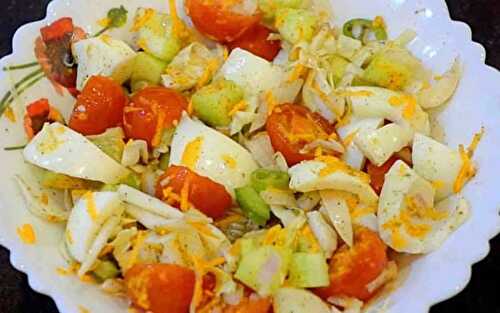 Salade protéinée pour la perte de poids - pour votre repas léger
