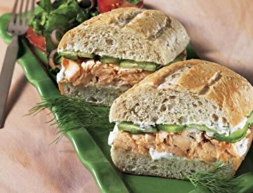 Sandwich au saumon sans gluten - recette facile pour vous