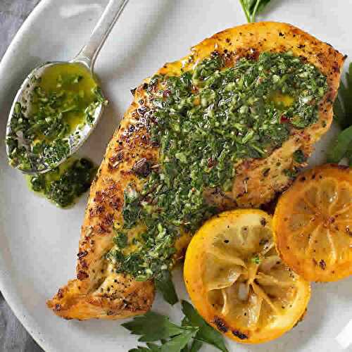 Sauce chimichurri traditionnelle au thermomix - recette thermomix facile.