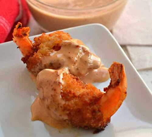 Sauce mayonnaise épicée - un délice pour accompagner vos crevettes