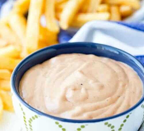 Sauce pour frites au thermomix - un délice pour accompagner vos plats