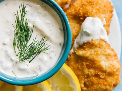 Sauce tartare mayonnaise - pour accompagner vos fruits de mer