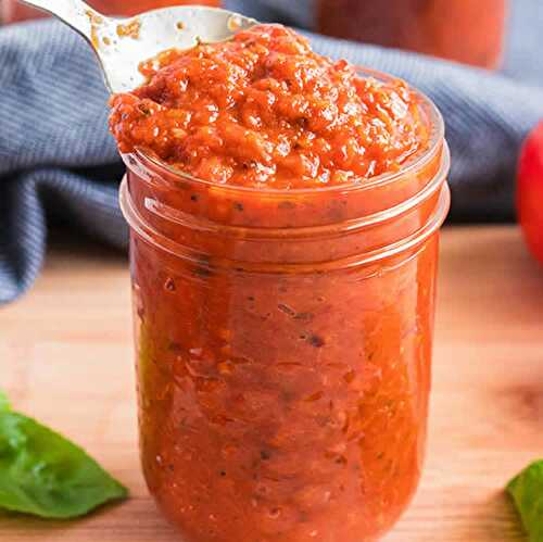 Sauce tomate express au thermomix - indispensable dans vos plats