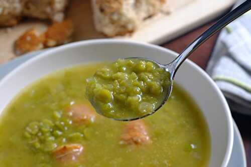 Saucisse pois casses cookeo - un délicieux velouté pour dîner.