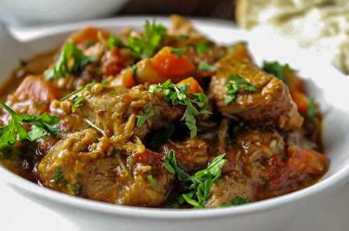 Sauté de veau facile au cookeo - plat pour votre dîner.