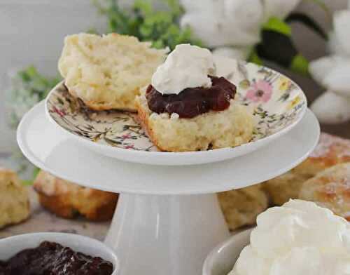 Scones citron au thermomix - un délice ultra moelleux.