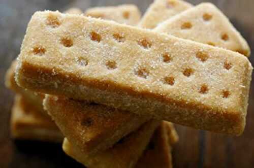 Shortbreads au thermomix - un délicieux sablé au beurre.