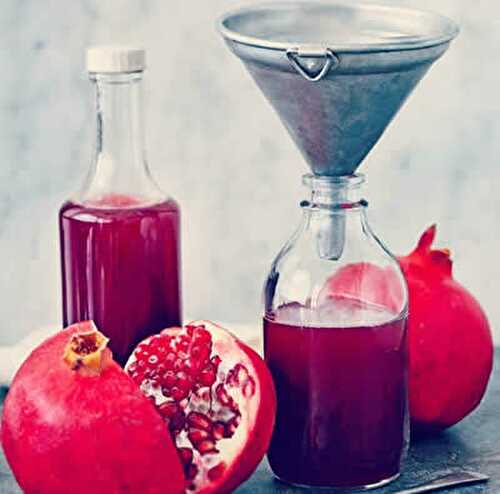 Sirop grenadine thermomix - recette facile à la maison.