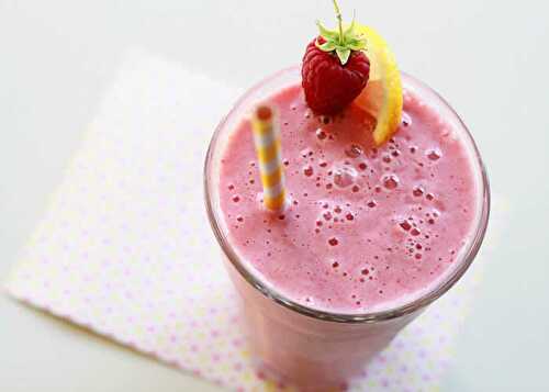 Smoothie banane fraise au thermomix - dessert thermomix.