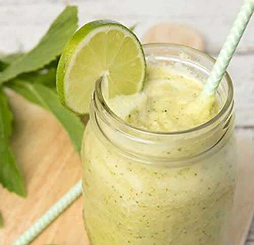 Smoothie Detox Ananas avec thermomix - recette dessert thermomix.