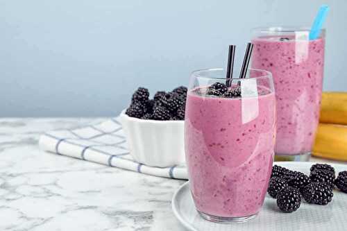 Smoothie framboise healthy - un délicieux jus pour votre dessert