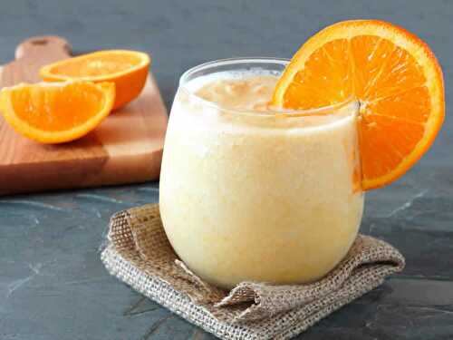 Smoothie melon orange yaourt avec thermomix - recette thermomix.
