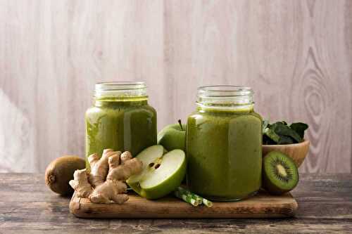 Smoothie pour renforcer votre système immunitaire - le detox vert