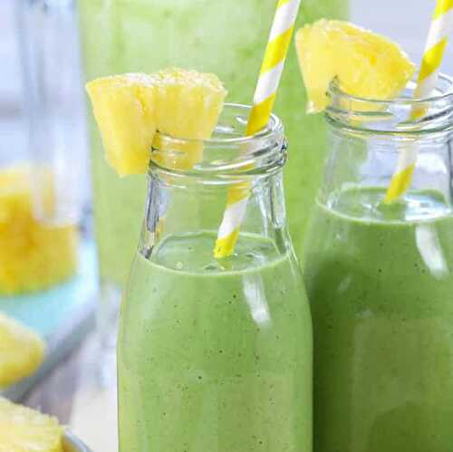 Smoothie vert W Watchers - 4 SP pour un jus protéiné