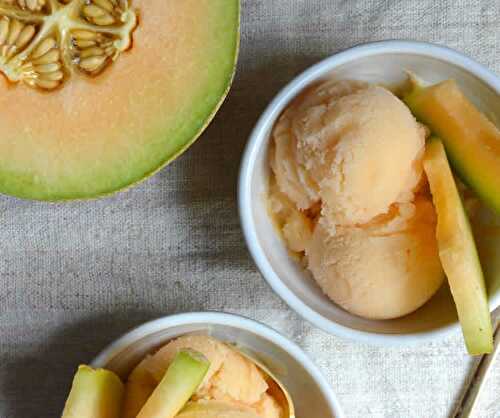 Sorbet au melon au thermomix - la recette dessert thermomix.