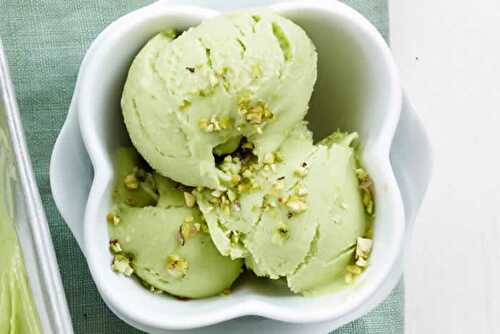 Sorbet noix de coco avocat thermomix - une glace irrésistible.