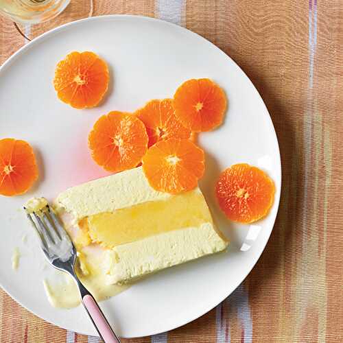 Sorbet vanille orange thermomix - un dessert mixte avec le thermomix.