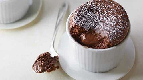 Soufflé au chocolat facile - dessert pour le plaisir de vos enfants