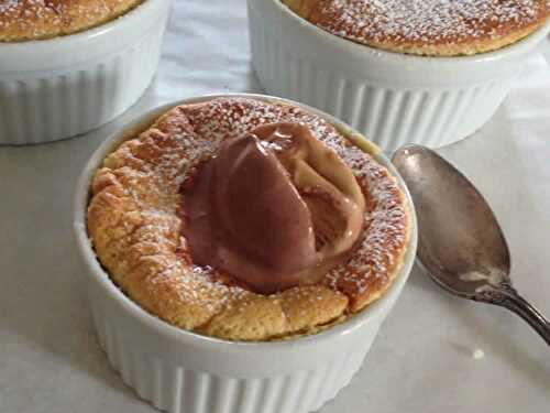 Soufflé vanille au thermomix - un délice pour votre goûter ou dessert.