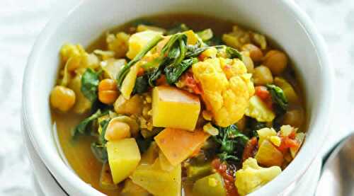 Soupe aux légumes et pois chiches au cookeo - un vrai délice au cookeo.