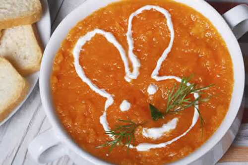 Soupe carottes pommes de terre enfants - facile à cuisiner.