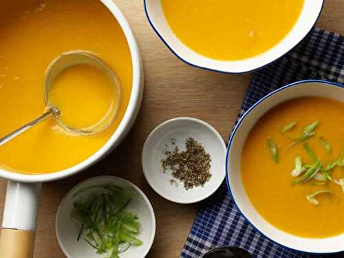 Soupe cookeo courgette carotte pomme de terre - pour votre diner.