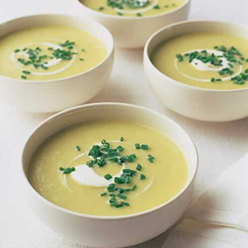 Soupe cookeo poireaux - une délicieuse soupe verte.