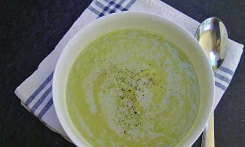 Soupe courgettes celeri cookeo - recette cookeo pour dîner ou entrée .