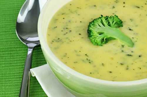 Soupe de chou-fleur et brocoli au thermomix - recette thermomix.