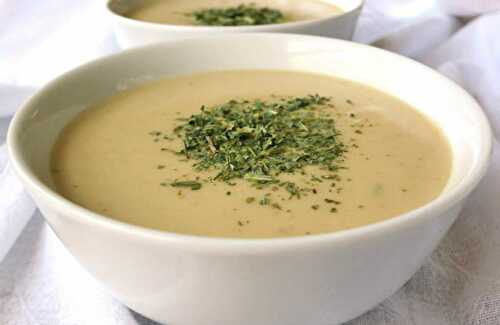 Soupe de chou fleurs au cookeo - recette velouté cookeo.