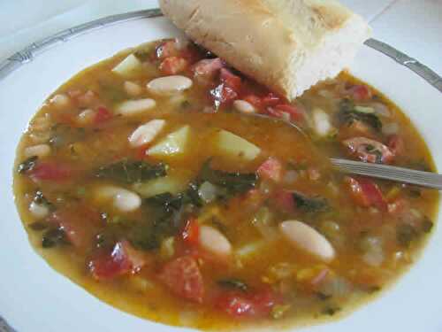 Soupe de legumes a la portugaise au cookeo - recette cookeo.