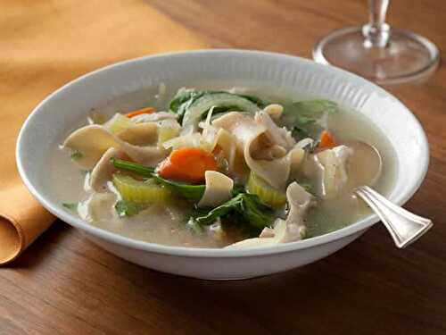 Soupe de legumes poulet cookeo - une délicieuse soupe du cookeo.