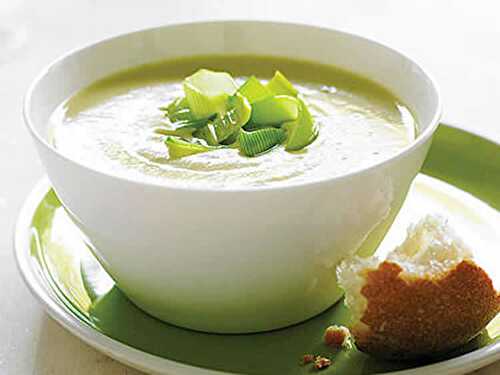 Soupe de poireaux - recette facile pour votre soupe.