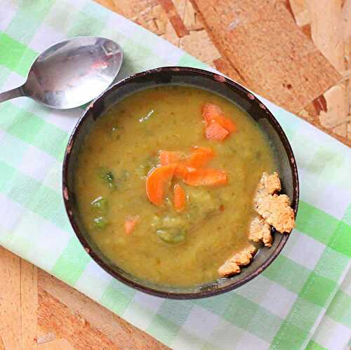 Soupe de pommes de terre et carottes - pour votre dîner chaud.