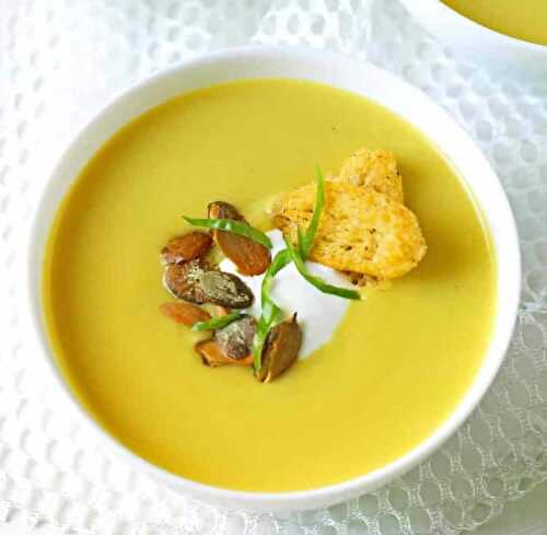 Soupe de potiron et céleri au cookeo - un délicieux velouté pour votre dîner