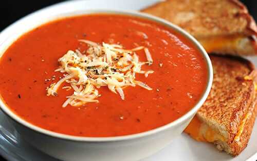 Soupe de tomates W Watchers - pour vous réchauffer ce soir.