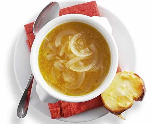 Soupe oignon avec cookeo - recette facile pour votre plat