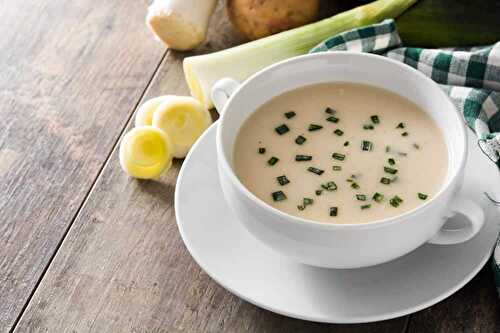 Soupe poireaux pommes de terre - pour votre dîner.