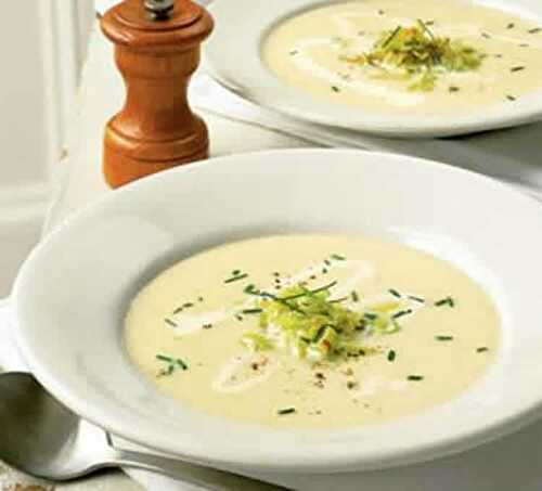 Soupe pomme de terre poireau - recette facile pour votre entrée.