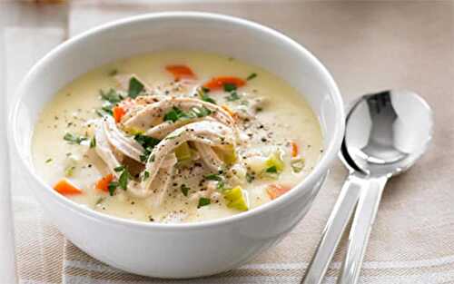 Soupe poulet au thermomix - pour vous réchauffer ce soir.