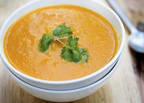 Soupe très gourmande - soupe aux légumes riche en vitamines.